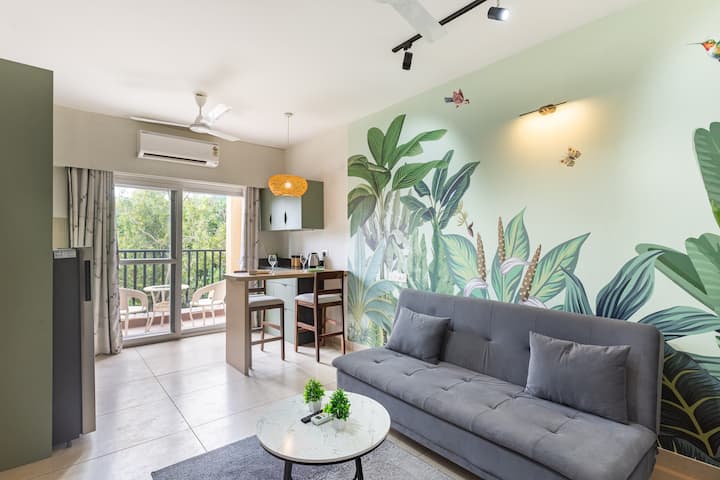 ZomeStays Central Siolim apartment